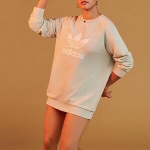 Rare Vintage Inspired Adidas Adicolor Faded Trefoil Sweatshirt